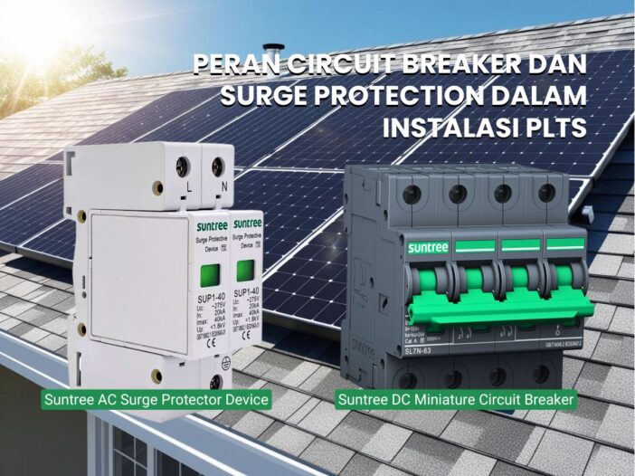 Peran Circuit Breaker dan Surge Protection dalam Instalasi PLTS - suntree indonesia