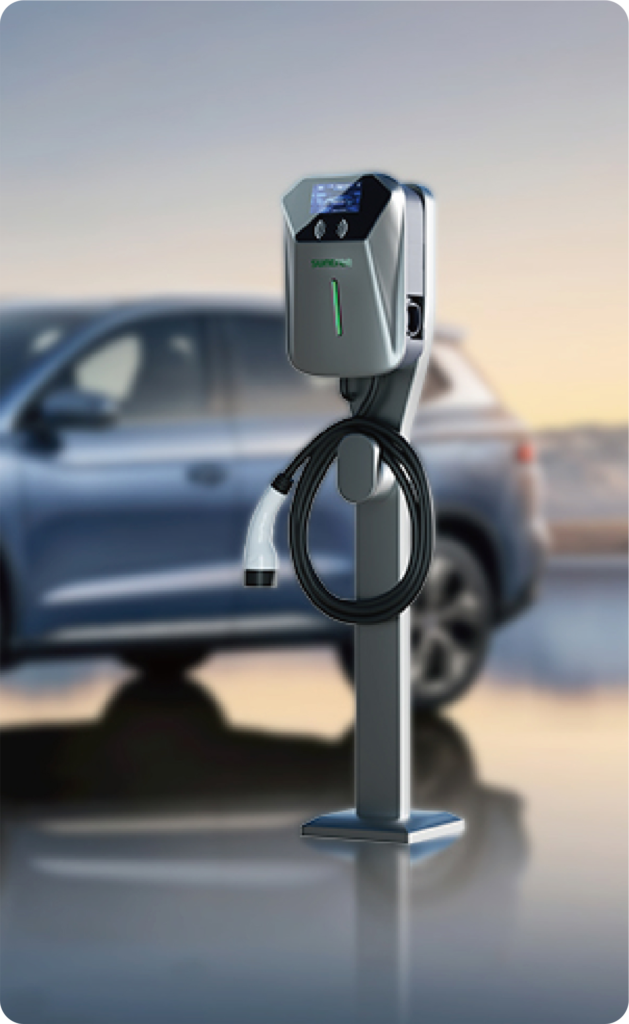 Suntree EV Charger SWG5E EU type (7kw 32A, 11kw 16A) Suntree EV Charger Pedestal
