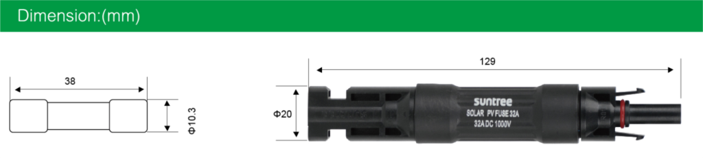 Suntree MC4 Connector PMCN40 1000V