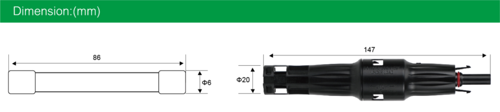 Suntree MC4 Connector PMCN40 1500V