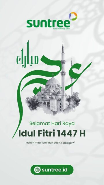 Arus listrik perlu diproteksi, arus silaturahmi harus terus dikoneksi! 🤝⚡️

Selamat Hari Raya Idul Fitri 1447 H.

​Mohon Maaf Lahir dan Batin atas segala 'short circuit' kata atau perbuatan yang kurang berkenan. 

Mari mulai lembaran baru dengan energi yang lebih positif dan terproteksi!

​#suntree #suntreeindonesia #mcbdc #spddc #plts
